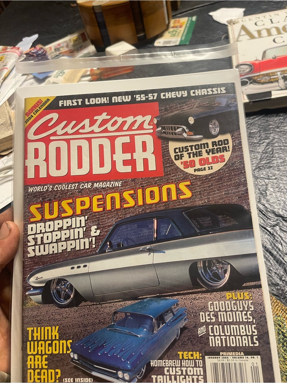 Custom Rodder Jan 2004, Custom Rod of the Year 50 Olds, PPG Nats Columbus